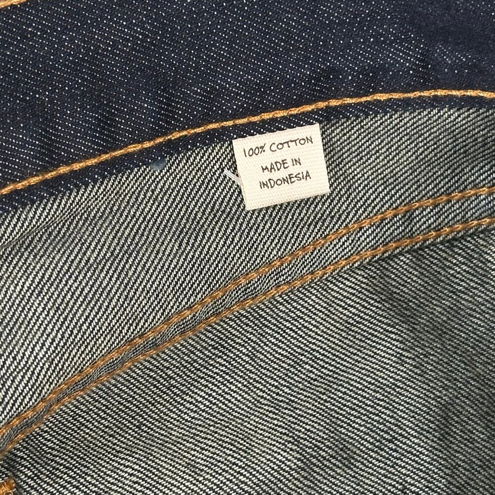 J Crew Men's Straight Leg Classic Denim Jeans Size 36x30 - Picture 4 of 4